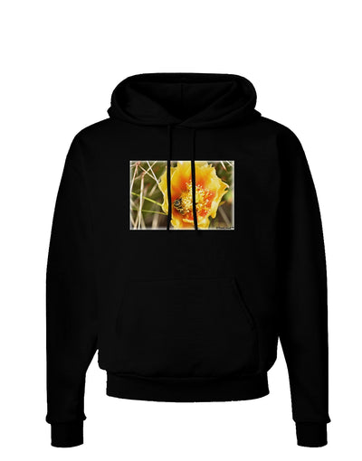 Bee Cactus Dark Hoodie Sweatshirt-Hoodie-TooLoud-Black-Small-Davson Sales