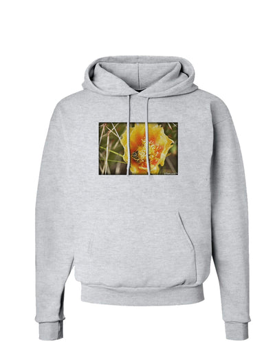 Bee Cactus Hoodie Sweatshirt-Hoodie-TooLoud-AshGray-Small-Davson Sales