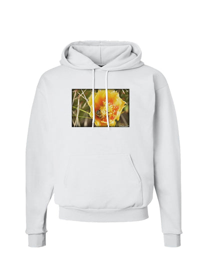 Bee Cactus Hoodie Sweatshirt-Hoodie-TooLoud-White-Small-Davson Sales