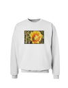 Bee Cactus Sweatshirt-Sweatshirt-TooLoud-White-Small-Davson Sales