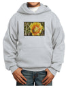 Bee Cactus Youth Hoodie Pullover Sweatshirt-Youth Hoodie-TooLoud-Ash-XS-Davson Sales