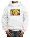 Bee Cactus Youth Hoodie Pullover Sweatshirt-Youth Hoodie-TooLoud-White-XS-Davson Sales