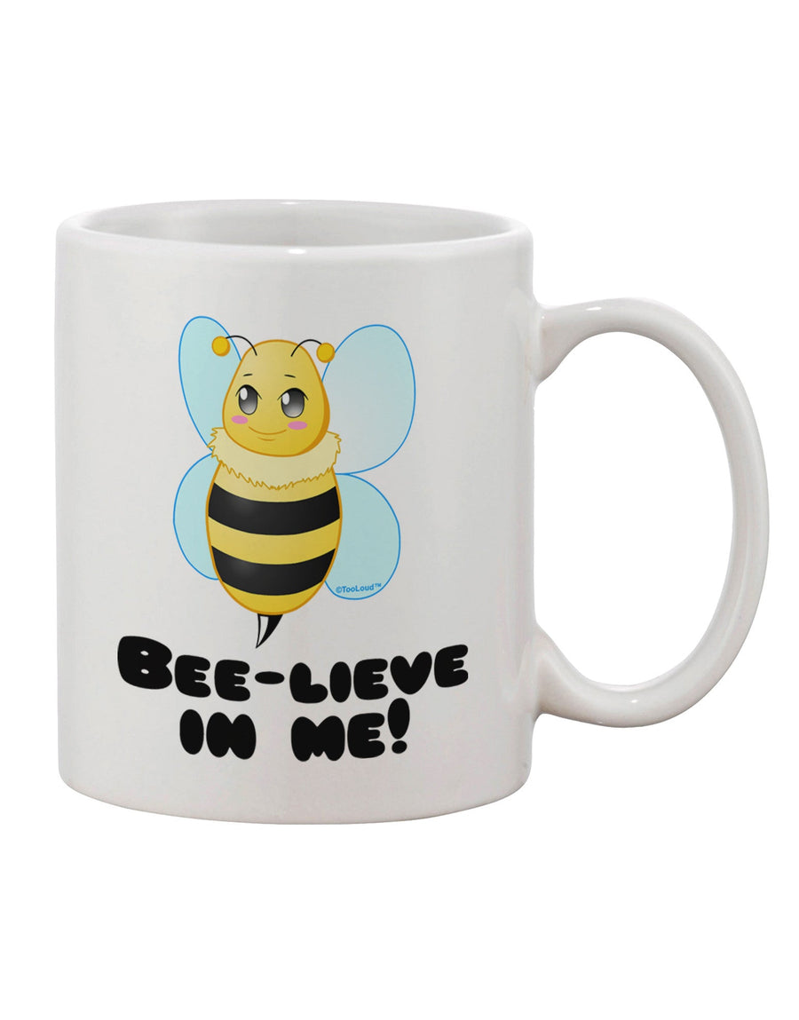 Bee-inspired Printed 11 oz Coffee Mug - TooLoud-11 OZ Coffee Mug-TooLoud-White-Davson Sales