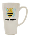 Bee Kind - Exquisite 16 Ounce Conical Latte Coffee Mug - TooLoud-Conical Latte Mug-TooLoud-White-Davson Sales