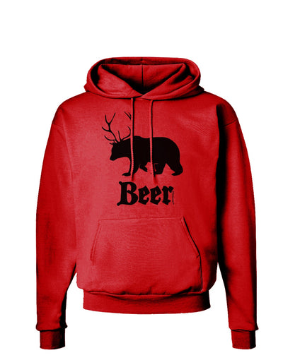 Beer Animal Hoodie Sweatshirt-Hoodie-TooLoud-Red-Small-Davson Sales