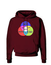 Beer Boy and Games Diagram Dark Hoodie Sweatshirt-Hoodie-TooLoud-Maroon-Small-Davson Sales