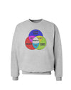 Beer Boy and Games Diagram Sweatshirt-Sweatshirts-TooLoud-AshGray-Small-Davson Sales