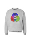 Beer Boy and Sports Diagram Sweatshirt-Sweatshirts-TooLoud-AshGray-Small-Davson Sales