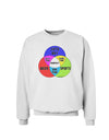 Beer Boy and Sports Diagram Sweatshirt-Sweatshirts-TooLoud-White-Small-Davson Sales