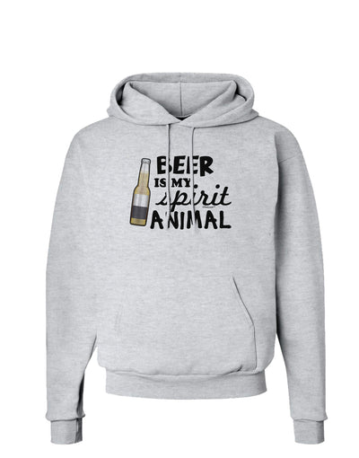 Beer Is My Spirit Animal Hoodie Sweatshirt-Hoodie-TooLoud-AshGray-Small-Davson Sales