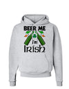 Beer Me I'm Irish Hoodie Sweatshirt-Hoodie-TooLoud-AshGray-Small-Davson Sales