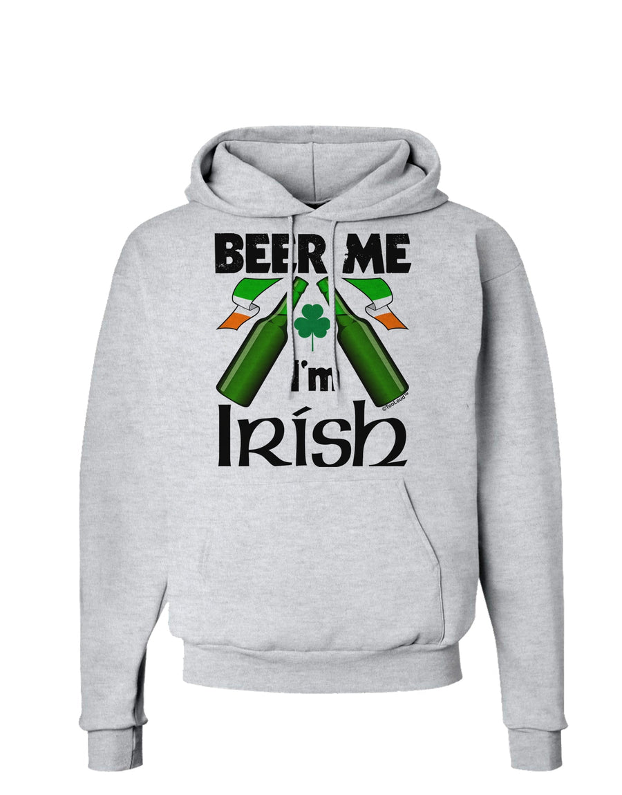 Beer Me I'm Irish Hoodie Sweatshirt-Hoodie-TooLoud-White-Small-Davson Sales