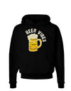 Beer Vibes Dark Hoodie Sweatshirt-Hoodie-TooLoud-Black-Small-Davson Sales