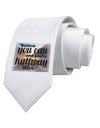 Believe You Can T Roosevelt Printed White Necktie by TooLoud