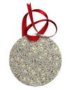 Benjamins Circular Metal Ornament All Over Print by TooLoud-Ornament-TooLoud-Money-Davson Sales