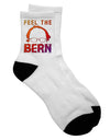 Bernie Sanders Inspired Adult Short Socks - TooLoud-Socks-TooLoud-White-Ladies-4-6-Davson Sales