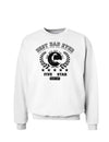 Best Dad Ever Collegiate Sweatshirt-Sweatshirts-TooLoud-White-Small-Davson Sales