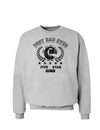 Best Dad Ever Distressed Collegiate Sweatshirt-Sweatshirts-TooLoud-AshGray-Small-Davson Sales