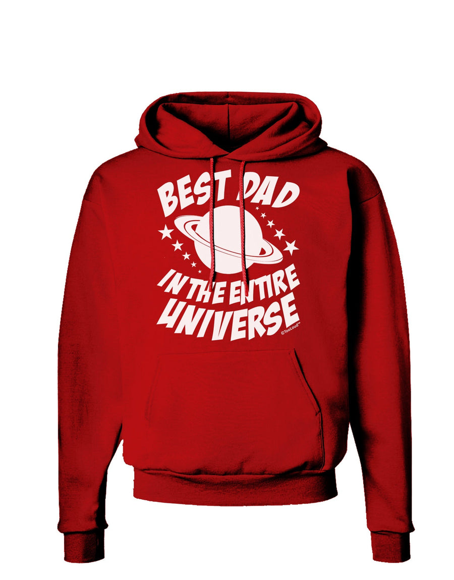 Best Dad in the Entire Universe Dark Hoodie Sweatshirt-Hoodie-TooLoud-Black-Small-Davson Sales