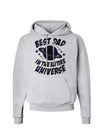 Best Dad in the Entire Universe - Galaxy Print Hoodie Sweatshirt-Hoodie-TooLoud-AshGray-Small-Davson Sales