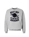 Best Dad in the Entire Universe - Galaxy Print Sweatshirt-Sweatshirts-TooLoud-AshGray-Small-Davson Sales