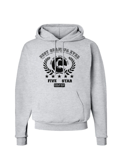 Best Grandpa Ever Collegiate Hoodie Sweatshirt-Hoodie-TooLoud-AshGray-Small-Davson Sales