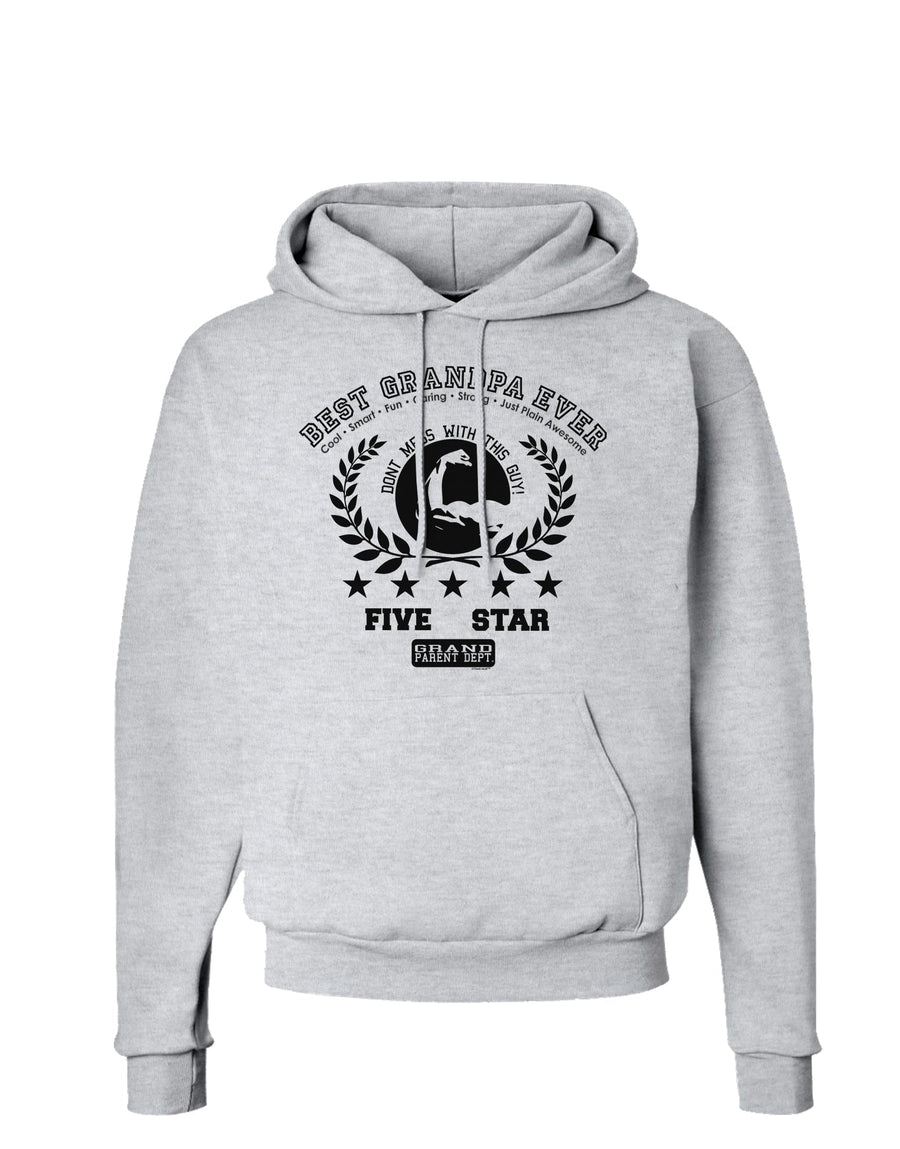 Best Grandpa Ever Collegiate Hoodie Sweatshirt-Hoodie-TooLoud-White-Small-Davson Sales