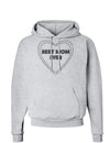 Best Mom Ever Heart Text Hoodie Sweatshirt-Hoodie-TooLoud-AshGray-Small-Davson Sales