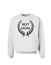 Best Mom - Wreath Design Sweatshirt by TooLoud-Sweatshirts-TooLoud-White-Small-Davson Sales