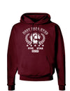 Best Papa Ever Collegiate Dark Hoodie Sweatshirt-Hoodie-TooLoud-Maroon-Small-Davson Sales