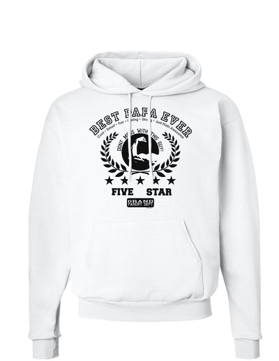 Best Papa Ever Collegiate Hoodie Sweatshirt-Hoodie-TooLoud-White-Small-Davson Sales