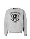 Best Papa Ever Collegiate Sweatshirt-Sweatshirts-TooLoud-AshGray-Small-Davson Sales