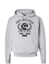 Best Papa Ever Distressed Collegiate Hoodie Sweatshirt-Hoodie-TooLoud-AshGray-Small-Davson Sales