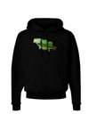 Big Bass Fish Dark Hoodie Sweatshirt-Hoodie-TooLoud-Black-Small-Davson Sales