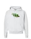 Big Bass Fish Hoodie Sweatshirt-Hoodie-TooLoud-White-Small-Davson Sales