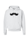 Big Fancy Mustache Hoodie Sweatshirt-Hoodie-TooLoud-White-Small-Davson Sales