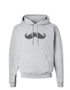 Big Gray Mustache Hoodie Sweatshirt-Hoodie-TooLoud-AshGray-Small-Davson Sales