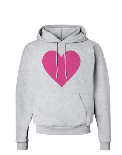 Big Pink Heart Valentine's Day Hoodie Sweatshirt-Hoodie-TooLoud-AshGray-Small-Davson Sales