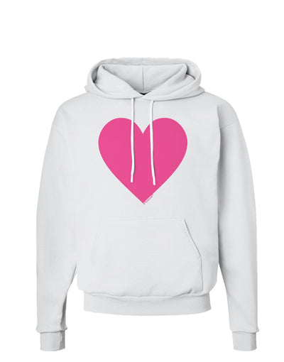 Big Pink Heart Valentine's Day Hoodie Sweatshirt-Hoodie-TooLoud-White-Small-Davson Sales