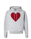 Big Red Heart Valentine's Day Hoodie Sweatshirt-Hoodie-TooLoud-AshGray-Small-Davson Sales