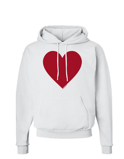 Big Red Heart Valentine's Day Hoodie Sweatshirt-Hoodie-TooLoud-White-Small-Davson Sales