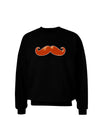 Big Redhead Mustache Adult Dark Sweatshirt-Sweatshirts-TooLoud-Black-Small-Davson Sales