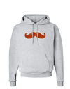 Big Redhead Mustache Hoodie Sweatshirt-Hoodie-TooLoud-AshGray-Small-Davson Sales