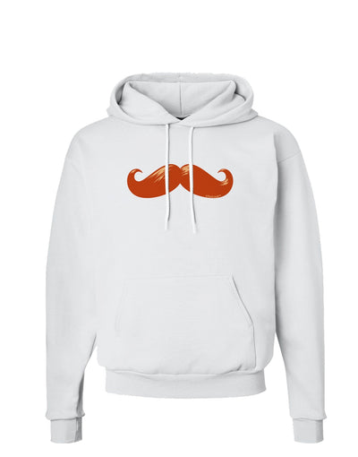 Big Redhead Mustache Hoodie Sweatshirt-Hoodie-TooLoud-White-Small-Davson Sales