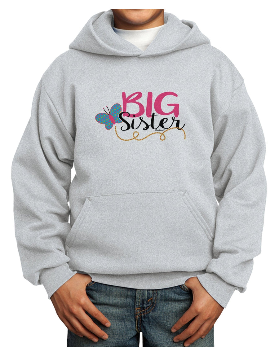 Big Sister Youth Hoodie Pullover Sweatshirt-Youth Hoodie-TooLoud-Ash-XL-Davson Sales