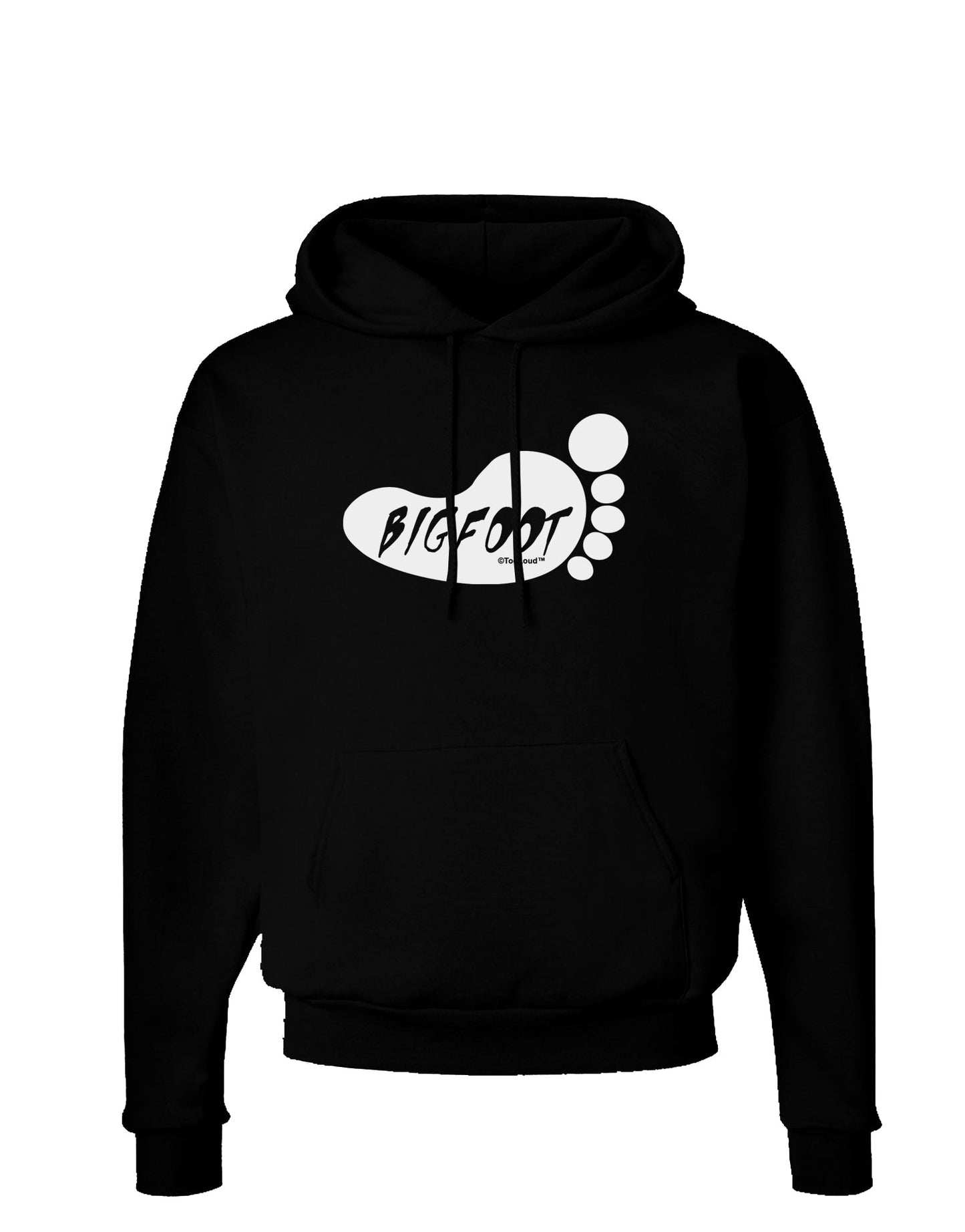 Bigfoot Dark Hoodie Sweatshirt by TooLoud-Hoodie-TooLoud-Black-Small-Davson Sales