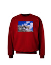 Bighorn Ram Adult Dark Sweatshirt-Sweatshirts-TooLoud-Deep-Red-Small-Davson Sales