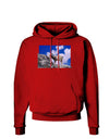 Bighorn Ram Dark Hoodie Sweatshirt-Hoodie-TooLoud-Red-Small-Davson Sales