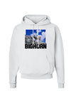 Bighorn Ram Text Hoodie Sweatshirt-Hoodie-TooLoud-White-Small-Davson Sales