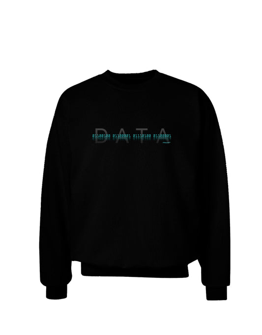 Binary Data Blue Adult Dark Sweatshirt-Sweatshirts-TooLoud-Black-XXX-Large-Davson Sales